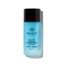 Tailles Voyage|Démaquillants*Odacité Blue Aura Eau Micellaire Safran des Indes + Basilic Sacré Format Voyage