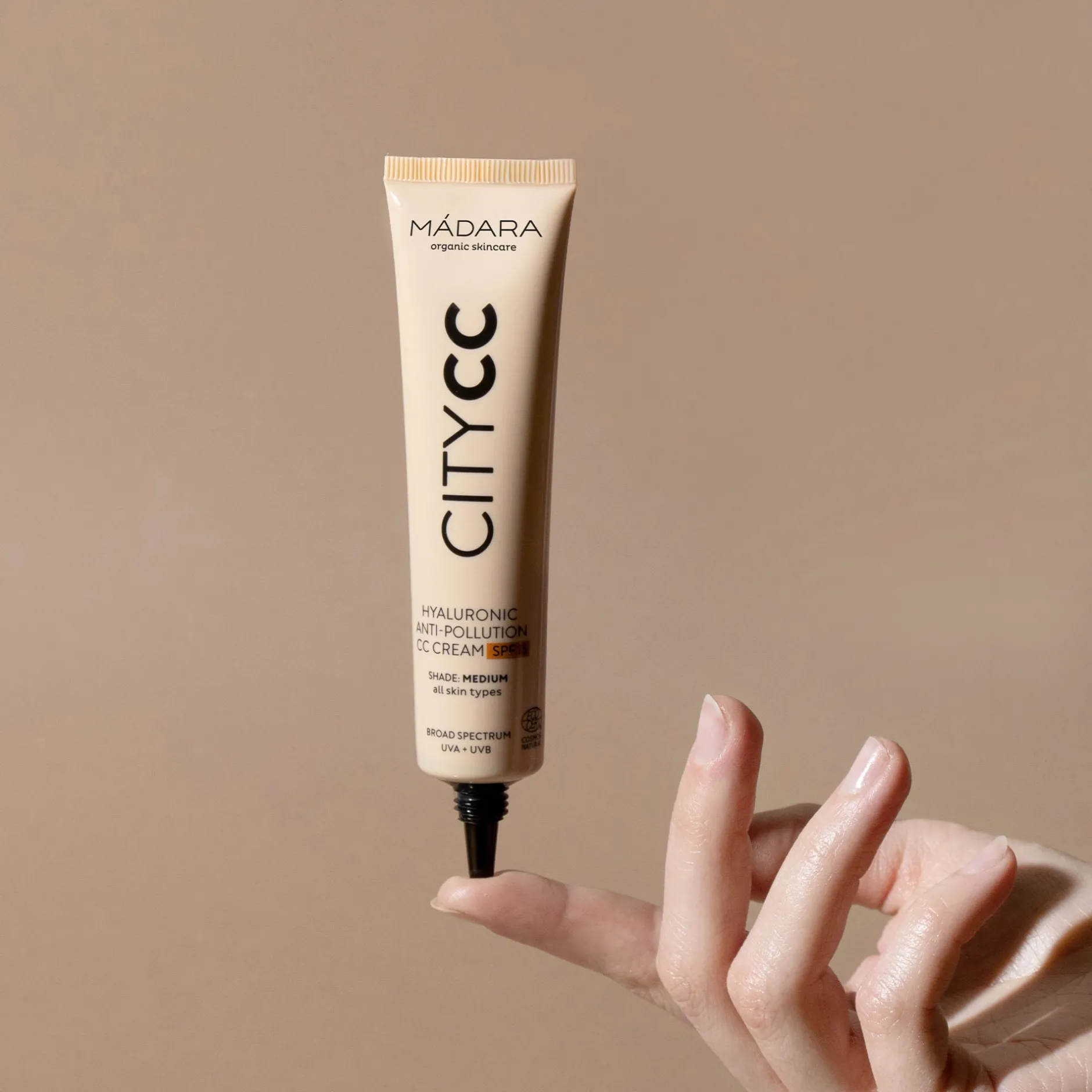 Pop-Up|Crèmes Teintées*Madara City CC Hyaluronic Anti-pollution CC Cream SPF15