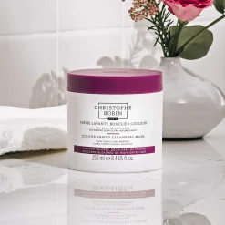 Shampoings*Christophe Robin Crème Lavante Bouclier Couleur aux baies de camu-camu