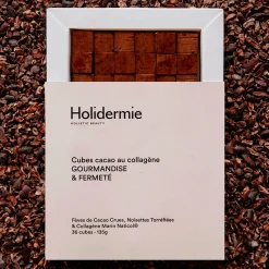 Peau|Pop-Up*Holidermie Cubes Cacao au Collagène