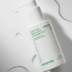 K-Beauty|Démaquillants*Innisfree Green Tea Amino Acid Cleansing Gel Huile Démaquillante