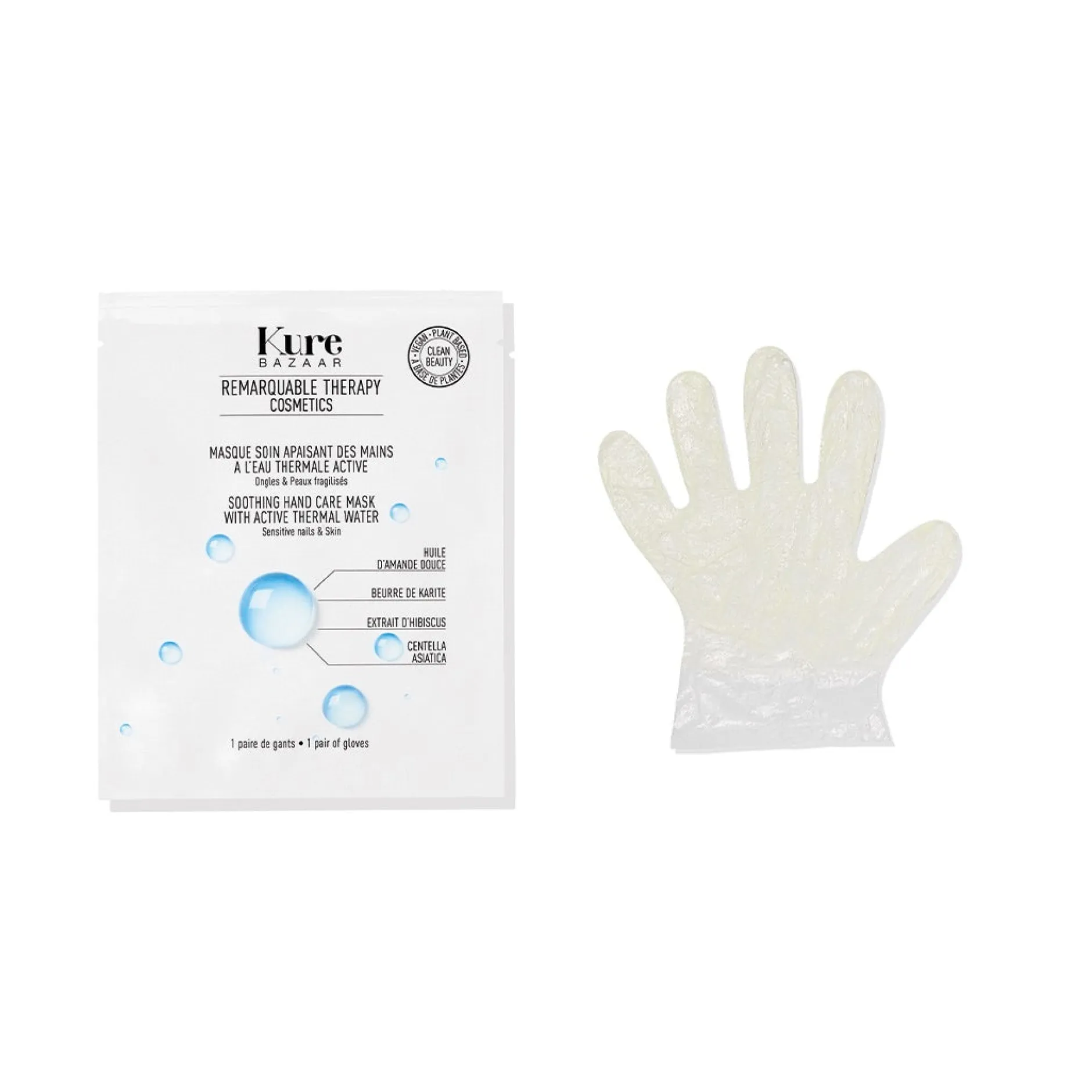 Mains & Pieds|Soins Des Ongles*Kure Bazaar Masque Soin Apaisant Mains