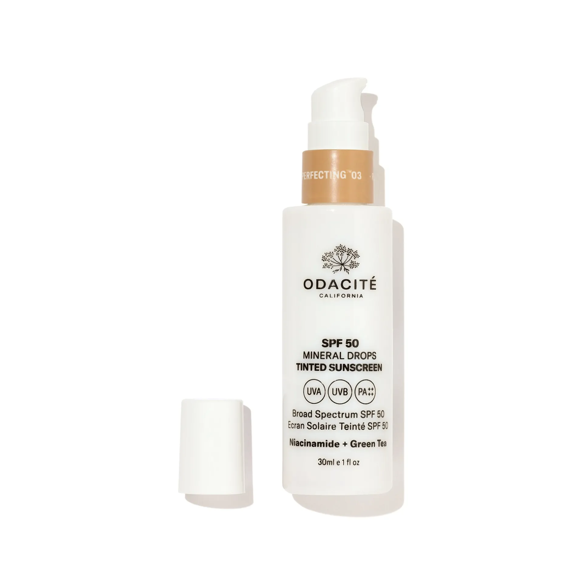 Solaires & Autobronzants|Crèmes Teintées*Odacité Mineral Drops Écran Solaire Teinté SPF50