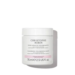 Shampoings*Christophe Robin Pâte Lavante Volumisante aux Extraits de Rose