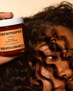 Shampoings*Ceremonia Shampoing Exfoliant Papaya Scalp Scrub