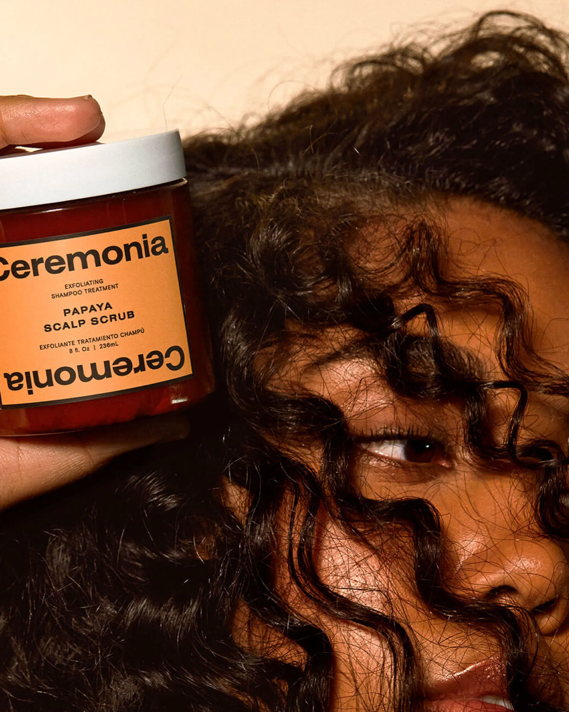 Shampoings*Ceremonia Shampoing Exfoliant Papaya Scalp Scrub